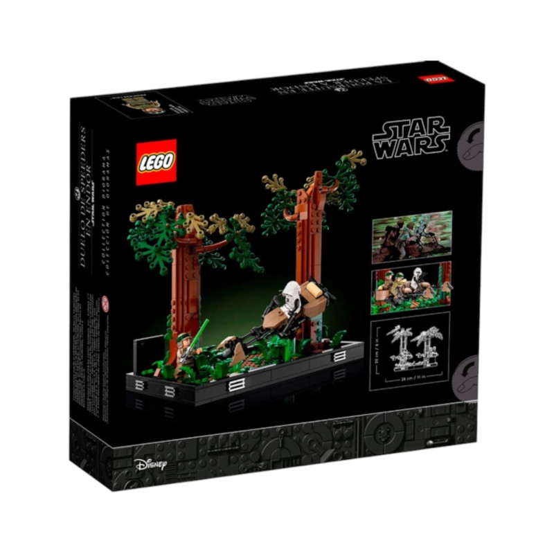 LEGO Star Wars 75353 – Диорама погоня на Эндоре