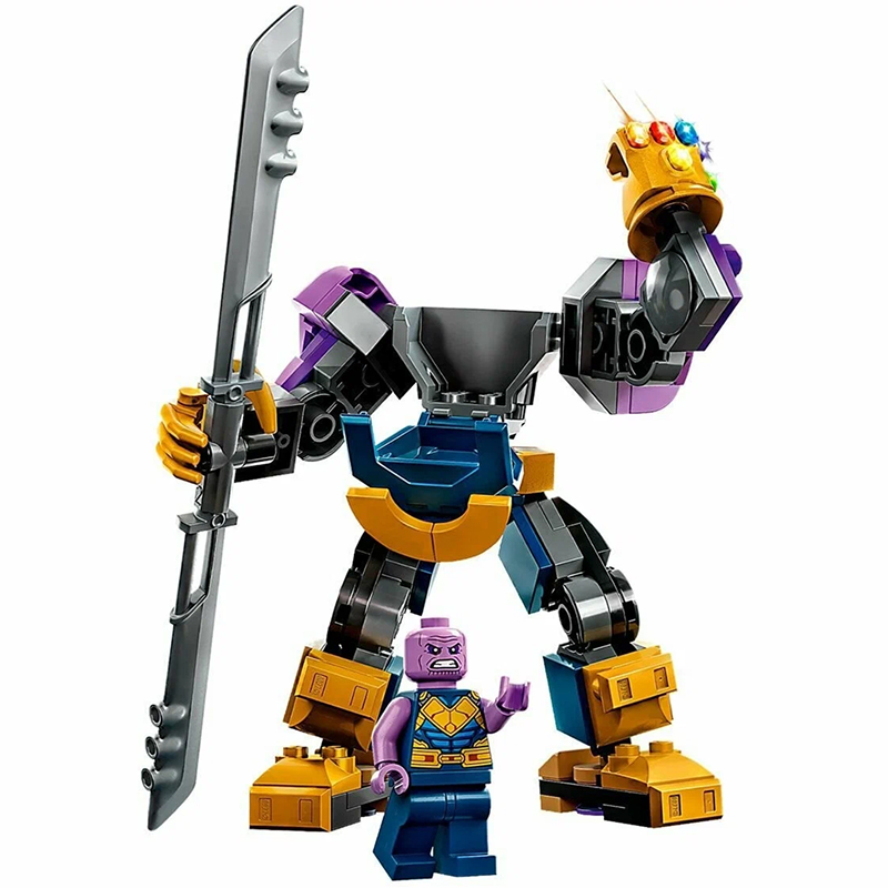 Конструктор LEGO Marvel Super Heroes 76242 “Меха: Танос” 113 деталей, 6+