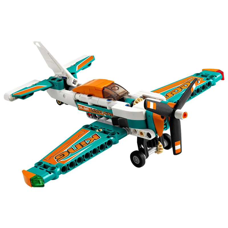 Конструктор LEGO Technic 42117 2 в 1 “Гоночный Самолет - Реактивный Самолет” 154 детали, 7+