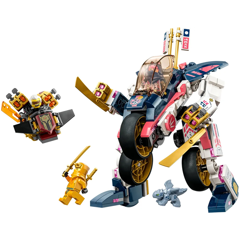 LEGO Ninjago 71792 “Трансформирующийся робот-байк Соры” – 384 деталей, 8+