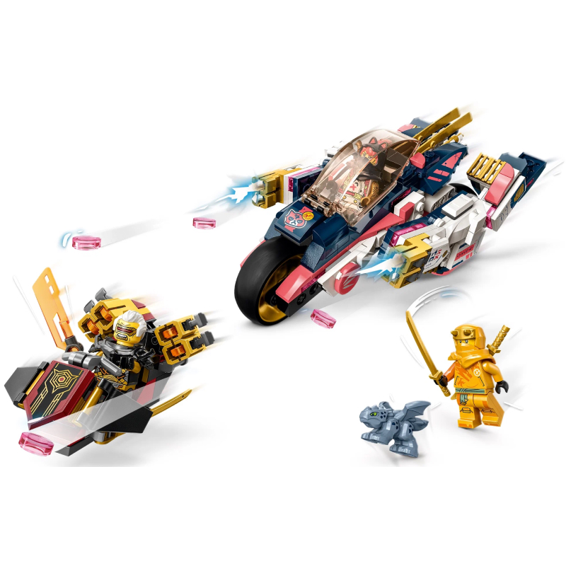 LEGO Ninjago 71792 “Трансформирующийся робот-байк Соры” – 384 деталей, 8+