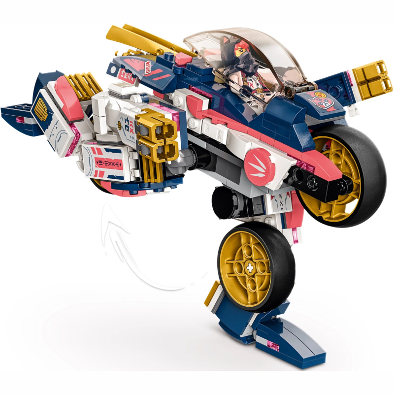 LEGO Ninjago 71792 “Трансформирующийся робот-байк Соры” – 384 деталей, 8+