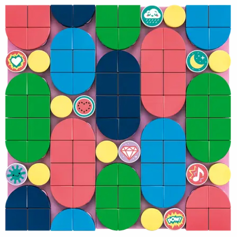 Конструктор LEGO DOTS 41957 “Большой набор пластин-наклеек с тайлами” 486 деталей, 6+