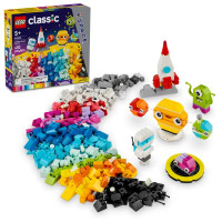 Конструктор LEGO Classic 11037 "Креативные космические планеты" 450pcs, 5+