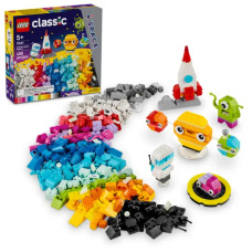 Конструктор LEGO Classic 11037 "Креативные космические планеты" 450pcs, 5+