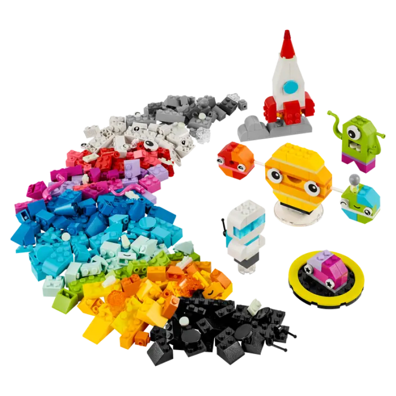 Конструктор LEGO Classic 11037 “Креативные космические планеты” 450 деталей, 5+