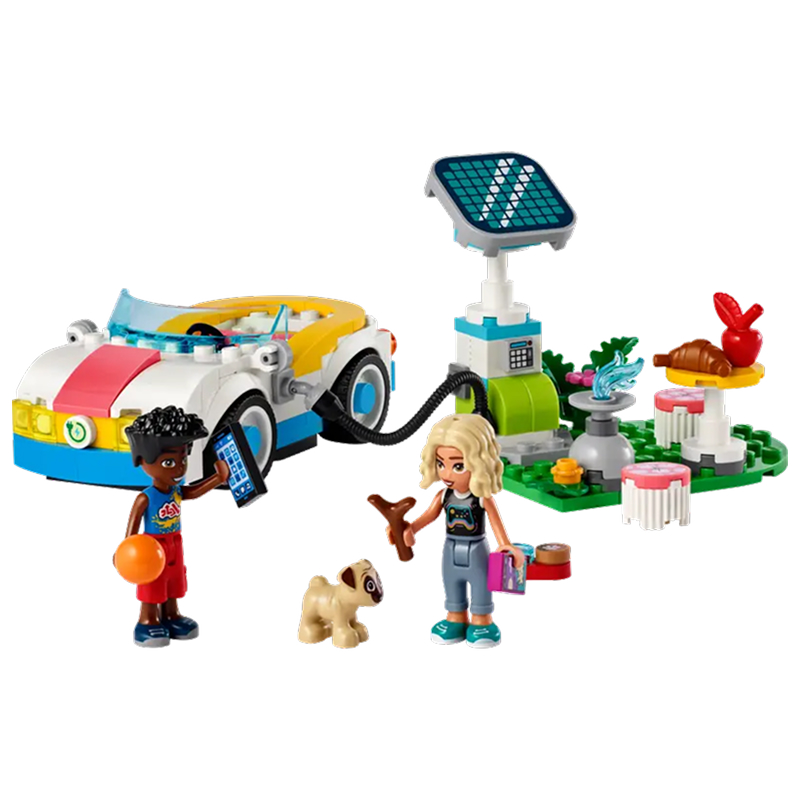 Конструктор LEGO Friends 42609 “Электромобиль и зарядная станция” 170 деталей, 6+