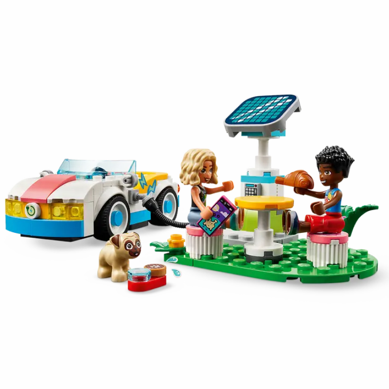 Конструктор LEGO Friends 42609 “Электромобиль и зарядная станция” 170 деталей, 6+