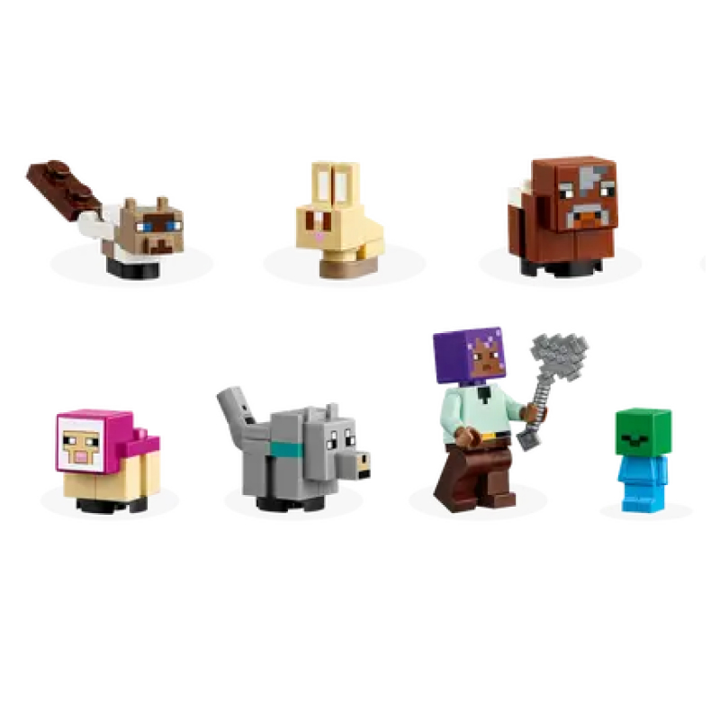Конструктор LEGO Minecraft 21253 “Приют для животных” 206 деталей, 8+