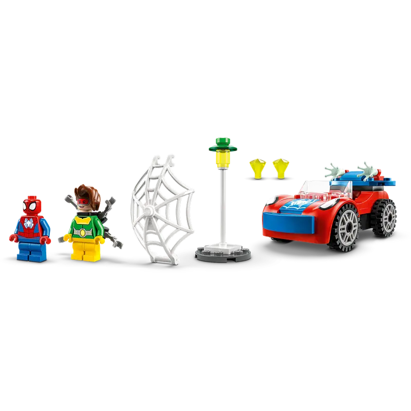 Конструктор LEGO Marvel Super Heroes 10789 “Автомобиль Человека-Паука и Доктор Осьминог” 48 деталей, 4+