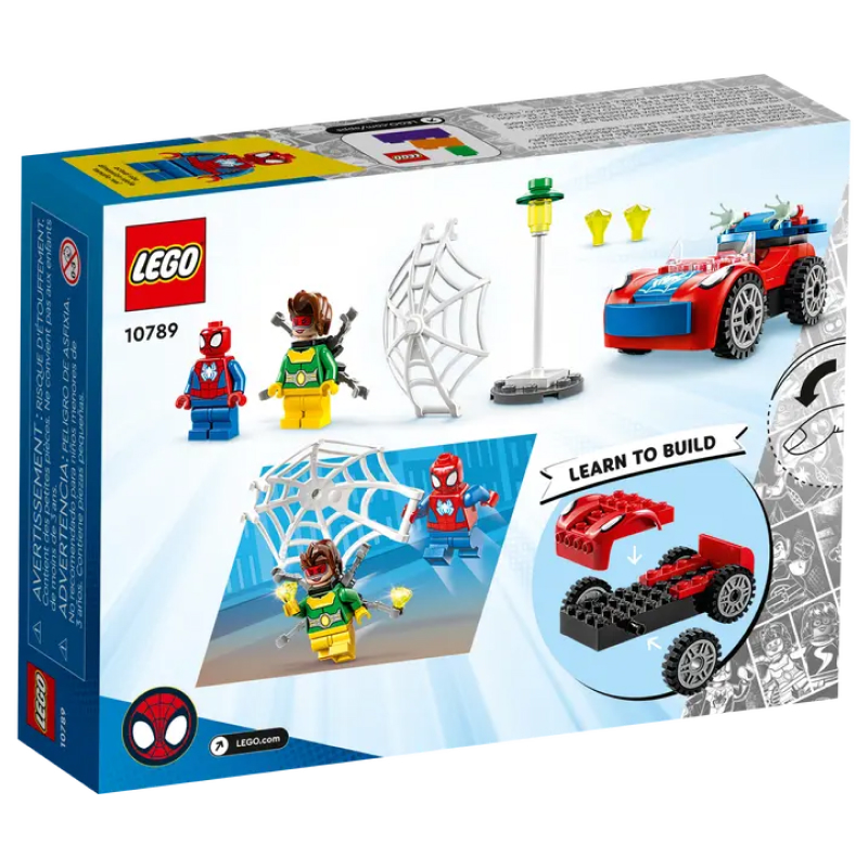Конструктор LEGO Marvel Super Heroes 10789 “Автомобиль Человека-Паука и Доктор Осьминог” 48 деталей, 4+