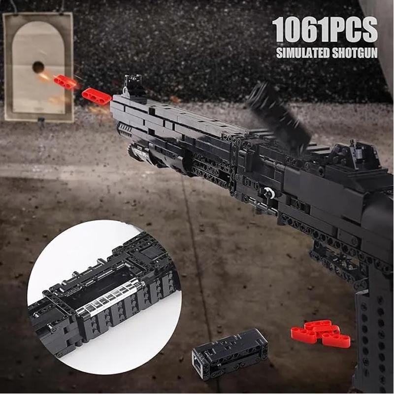 Конструктор Mould King 14003 "Дробовик Beneli M4" 1061pcs, 14+