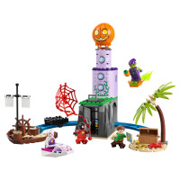 Конструктор LEGO Marvel Super Heroe's 10790 "Команда Человека-паука на маяке Зеленого Гоблина"  149 pcs, 4+  Копия