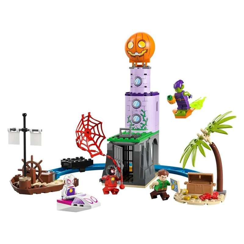  LEGO Marvel Super Heroes 10790 “Команда Человека-паука на маяке Зеленого Гоблина” – 149 деталей, 4+