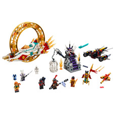 Конструктор LEGO Monkey Kid 80034 "Огненное кольцо Нэчжа" 929pcs, 8+