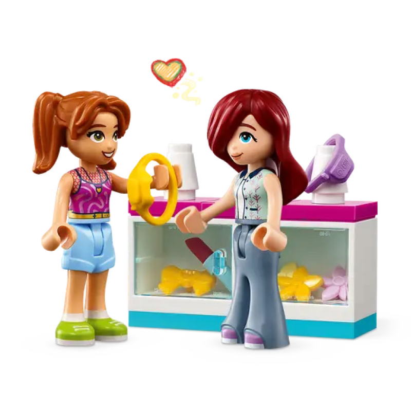 Конструктор LEGO Friends 42608 “Магазин Аксессуаров” 129 деталей, 6+