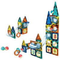 Магнитный конструктор Colorful Magnetic 73 pcs 3+