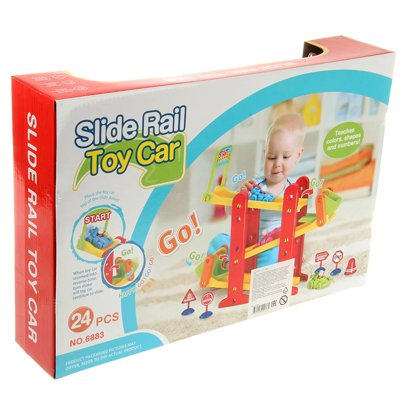 Детская горка Slide Rail Toy Car No. 6883