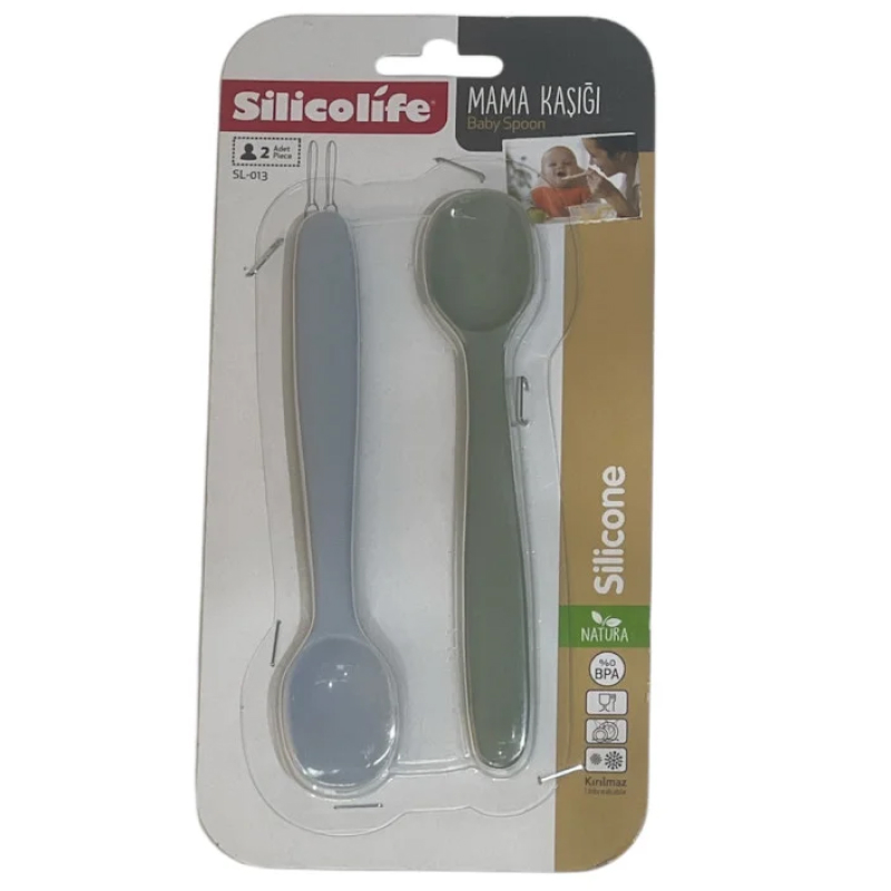 Силикованный ложки 2шт Silicolife SL-013