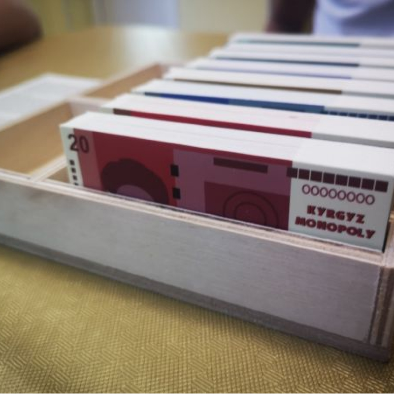 Настольная игра "Кыргыз Монополия"