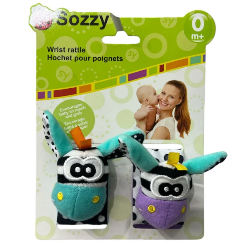 Мягкая погремушка "Sozzy" на ручки