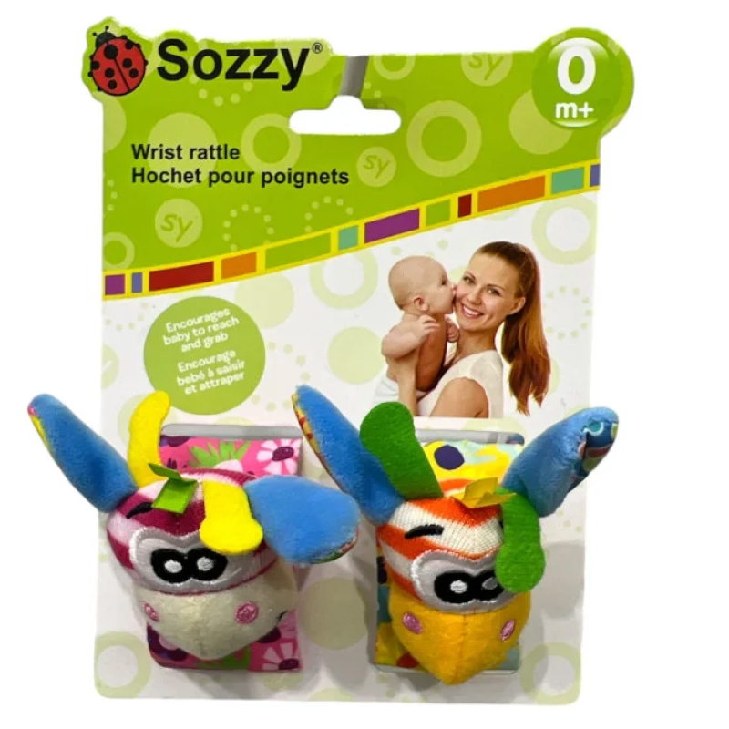 Мягкая погремушка "Sozzy" на ручки