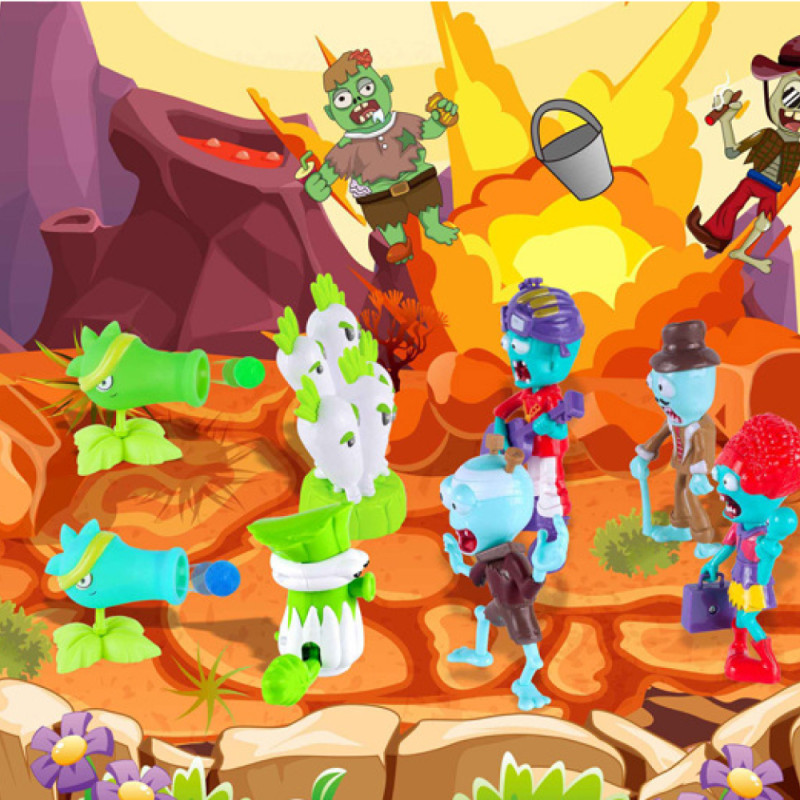 Набор фигурок "Plants vs Zombie" 628-89